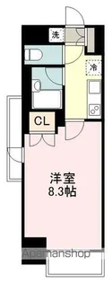 プラウドフラット五橋【11階】の間取り