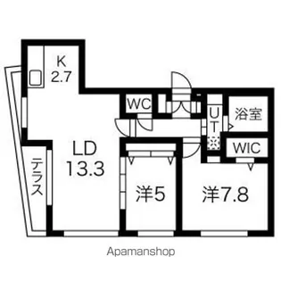 RECON44【1階】の間取り