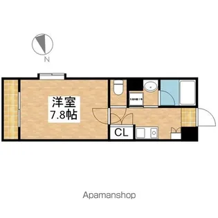 メゾンドコウエイ【3階】の間取り