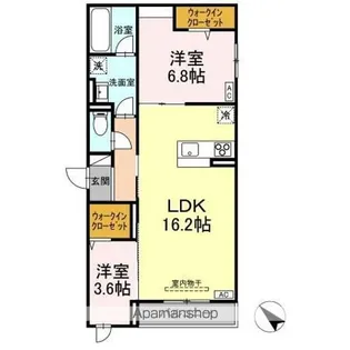 シンシア春日【3階】の間取り