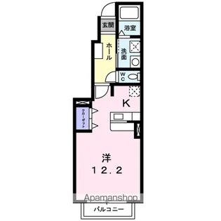 パル・ソレイユ【1階】の間取り