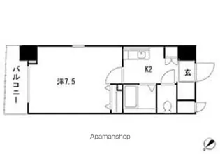 BELLEVIAGE SHINJUKU【3階】の間取り