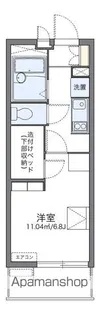 レオパレスエクセル ケンⅢ【2階】の間取り