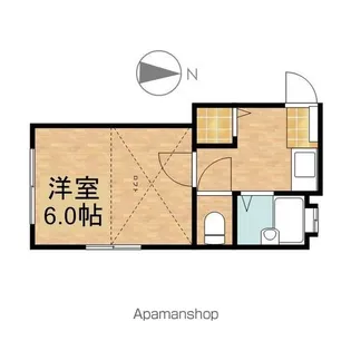 インデックスⅠ【203号室】の間取り