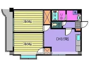 サザンコートV【5階】の間取り