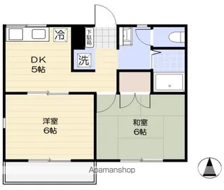 アネックス峠【203号室】の間取り