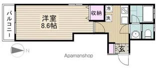 アラウィーゴ【3階】の間取り