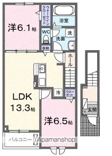 アーバンコート 西青山 北棟【2階】の間取り