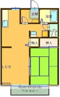 サンガーデン大森【B102号室】の間取り