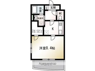 ヴァンクール【1階】の間取り