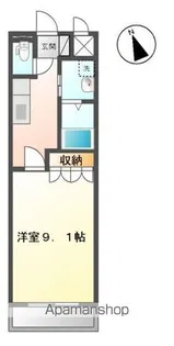 SAKURA COOP 宝(サクラコーポ宝)【2階】の間取り