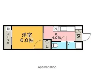 ヴィラ210【306号室】の間取り
