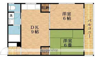 ウェルスアベニュー【401号室】の間取り