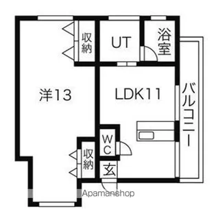 大和ビル【3階】の間取り