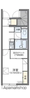 レオパレスサンビッフェ【101号室】の間取り