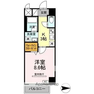 プリムヴェール【3階】の間取り