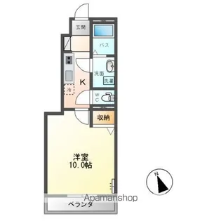 マ・メゾンⅡ【1階】の間取り
