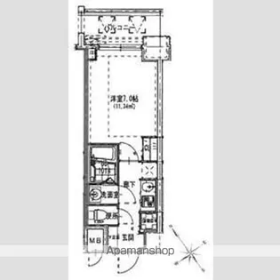 S-RESIDENCE都島【11階】の間取り