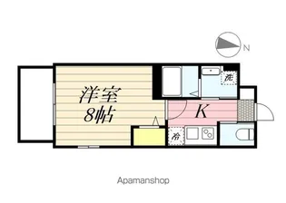 アヴァンセ千早【4階】の間取り