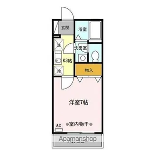 Kークロッシング【2階】の間取り