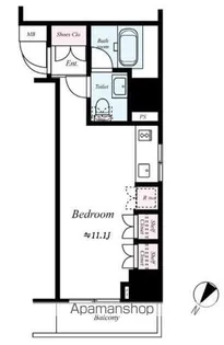 レヴィーガときわ台CROB【7階】の間取り