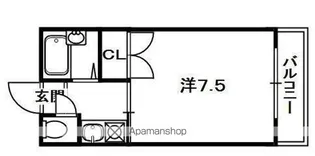 M’PLAZA津田駅前八番館【2階】の間取り