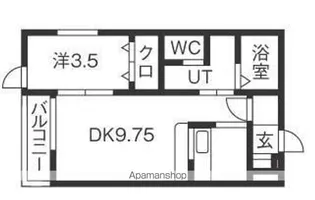 ガーデンプレイスA【2階】の間取り