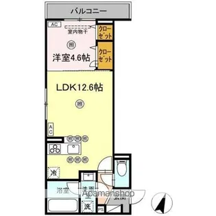 ベルヴィスタ【3階】の間取り