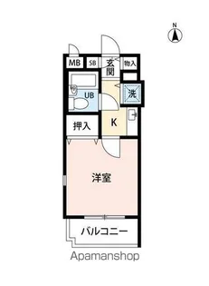 シティフラット千種Ⅰ【3階】の間取り