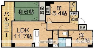 アルソス【2階】の間取り