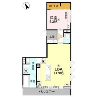 FT.Recolte(エフティーレコルト)【1階】の間取り