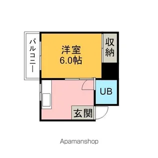 大正ハウス【501号室】の間取り