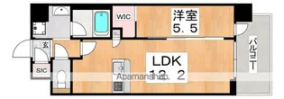 スプランディッド駒川中野駅前【6階】の間取り