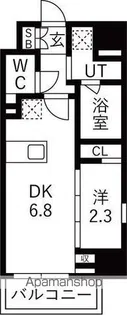 GRAN PASEO蒲田Ⅲ【9階】の間取り