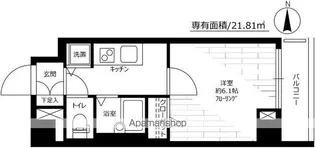 PLEASTYLE川崎【9階】の間取り