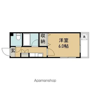 メゾン山本【3階】の間取り