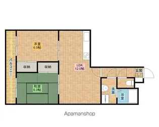 リアライズ城北【4階】の間取り