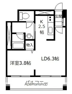 セフィーラトキア【3階】の間取り