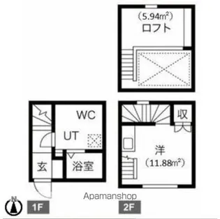 LISIERE【1階】の間取り