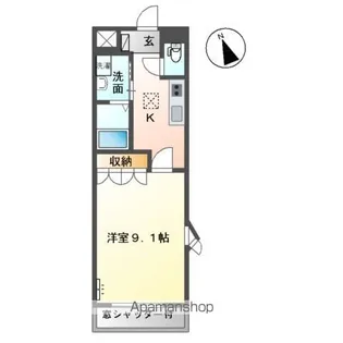 フォルティア【1階】の間取り