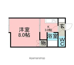 メイプルハウス【2階】の間取り