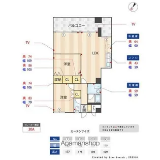ユウチマンション【5階】の間取り