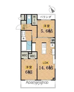 (仮)UCHINOHDレジデンス【1階】の間取り