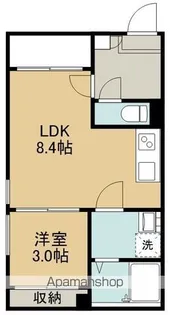 REGALEST SAKURA Ⅰ【3階】の間取り