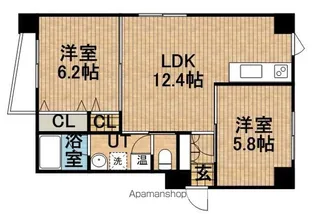 サムティ学園前【5階】の間取り