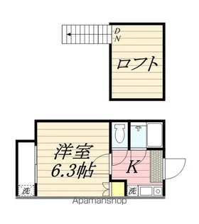 福岡県福岡市東区和白2丁目【アパート】の間取り