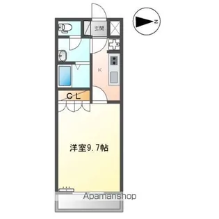 アメニティ本郷【1階】の間取り