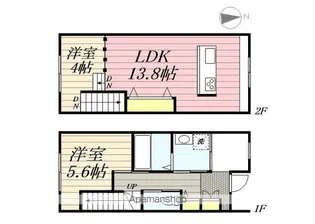 LUISE【C号室】の間取り