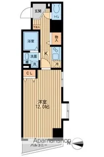 エクセリア池袋WESTⅡ【5階】の間取り