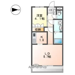 ジュビレーション【2階】の間取り